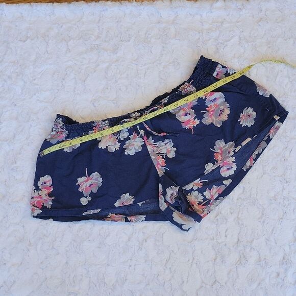 Aerie Navy Blue & Floral Sleep Shorts, Women's Extra Large, Decent Condi… - Picture 3 of 5